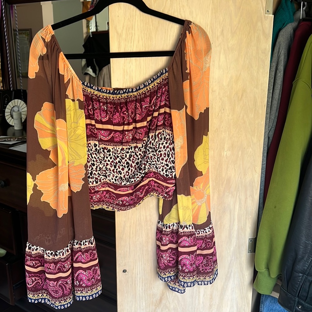Free people cropped top
